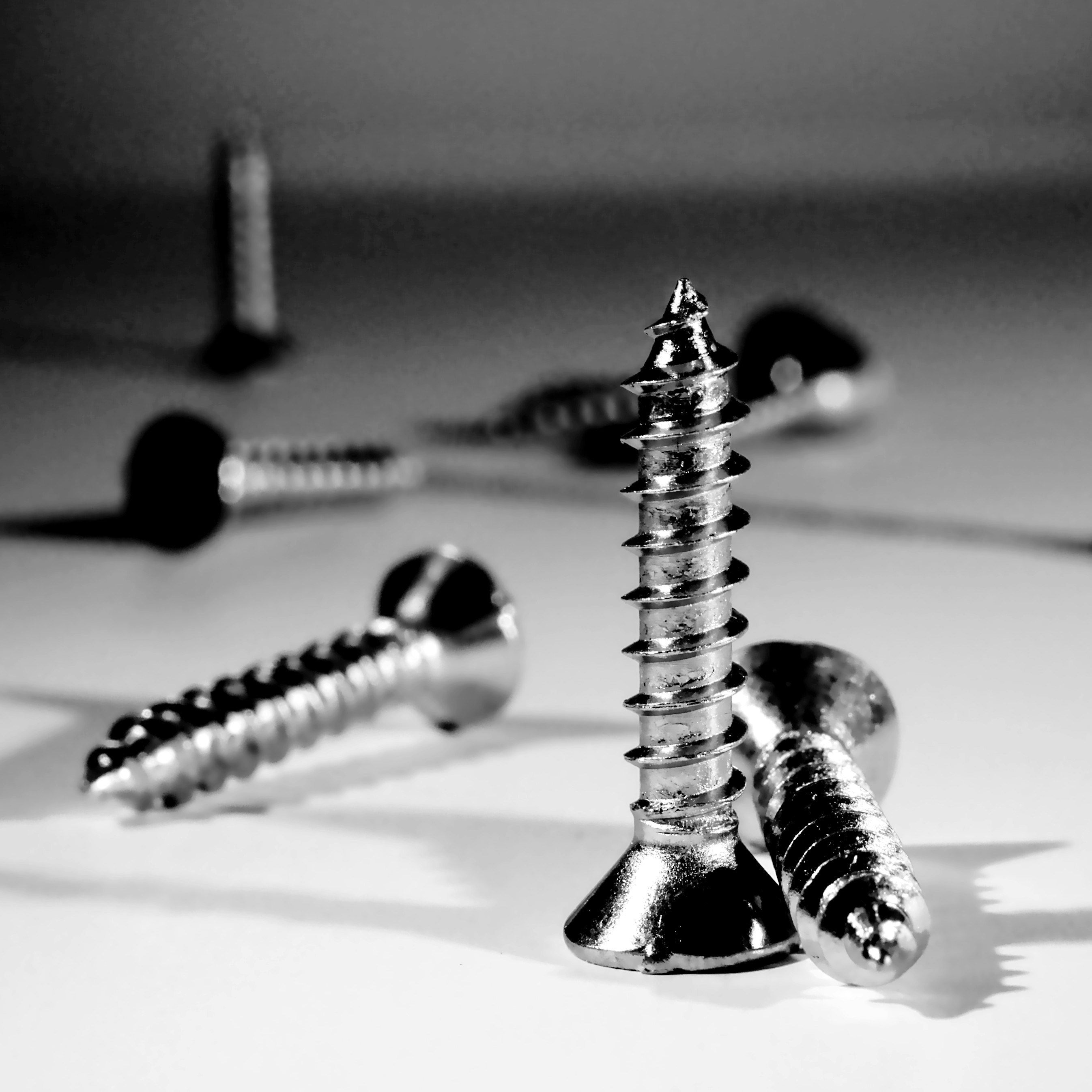 Worker using a tool